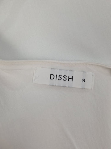 Second-Hand - DISSH One Shoulder Cut Out Dress Size 14 - SwapUp