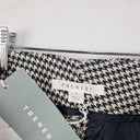 Second-Hand - Trenery Night Sky Houndstooth Tapered Pants Size 4 - SwapUp
