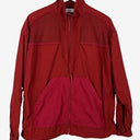 Second-Hand - Aje.athletica Dark Cherry Mesh Spray Jacket Size 4 - SwapUp