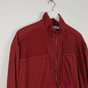 Second-Hand - Aje.athletica Dark Cherry Mesh Spray Jacket Size 4 - SwapUp