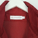 Second-Hand - Aje.athletica Dark Cherry Mesh Spray Jacket Size 4 - SwapUp