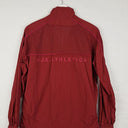 Second-Hand - Aje.athletica Dark Cherry Mesh Spray Jacket Size 4 - SwapUp