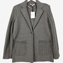 Second-Hand - Sportscraft Structured Cable Cardigan Size XXS - SwapUp