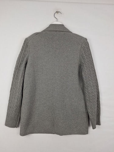 Second-Hand - Sportscraft Structured Cable Cardigan Size XXS - SwapUp