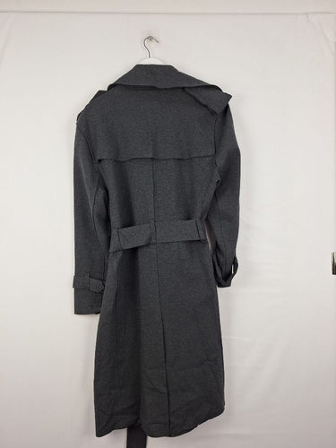 Second-Hand - Norma Kamali Smokey Stretch Trench Coat Size XS - SwapUp