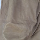 Second-Hand - Scanlan Theodore Leather Pleated Draped Midi Skirt Size 6 - SwapUp