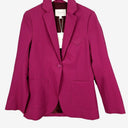 Second-Hand - Viktoria & Woods Magenta Kaleidescope Blazer Size 4 - SwapUp