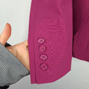 Second-Hand - Viktoria & Woods Magenta Kaleidescope Blazer Size 4 - SwapUp