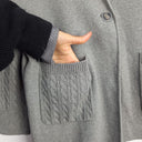 Second-Hand - Sportscraft Structured Cable Cardigan Size XXS - SwapUp