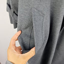 Second-Hand - Norma Kamali Smokey Stretch Trench Coat Size XS - SwapUp