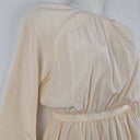 Second-Hand - Band of Outsiders Buttercream Button Back Dress Size XL - SwapUp