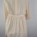 Second-Hand - Band of Outsiders Buttercream Button Back Dress Size XL - SwapUp