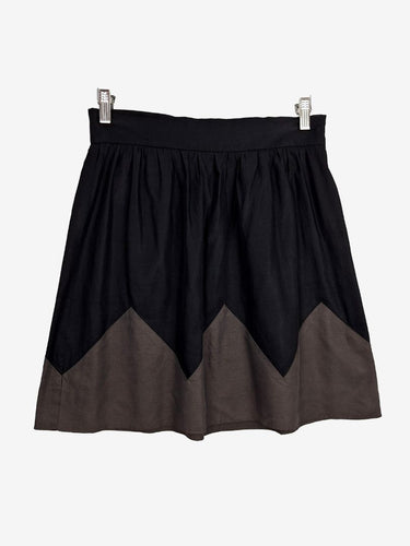 Gorman Zig Zag Cute Mini Skirt Size M