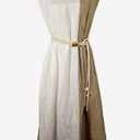 Second-Hand - Aje Two Toned Rope Tie Dress Size 6 - SwapUp