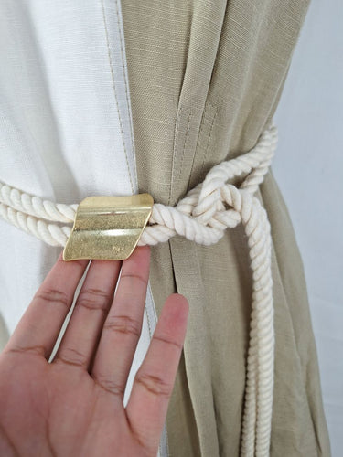 Second-Hand - Aje Two Toned Rope Tie Dress Size 6 - SwapUp