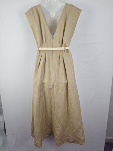 Second-Hand - Aje Two Toned Rope Tie Dress Size 6 - SwapUp