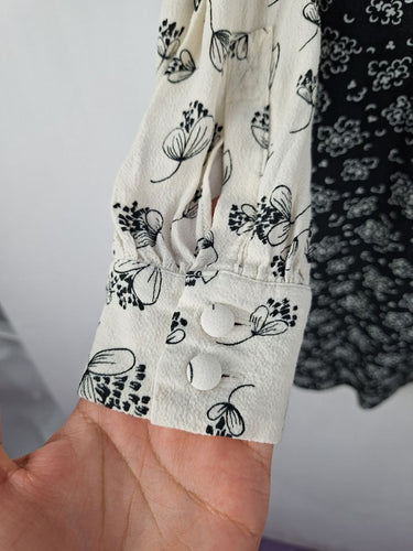 Second-Hand - Red Valentino Floral Shirt Dress Size S - SwapUp