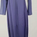 Second-Hand - Reiss Indigo Maxi Sheer Shift Dress Size 8 - SwapUp