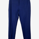 Second-Hand - Reiss Blue Wool Blend Tapered Leg Pants Size 12 - SwapUp