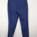 Second-Hand - Reiss Blue Wool Blend Tapered Leg Pants Size 12 - SwapUp