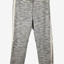 Second-Hand - Phillip Lim Grey Structured Linen Blend Pants Size 10 - SwapUp