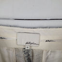 Second-Hand - Phillip Lim Grey Structured Linen Blend Pants Size 10 - SwapUp