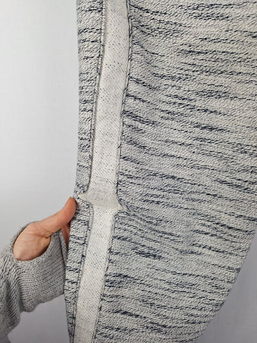 Second-Hand - Phillip Lim Grey Structured Linen Blend Pants Size 10 - SwapUp