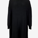 Second-Hand - Bohemian Oversized Crew Neck Ribbed Winter Midi Dress Size L - SwapUp