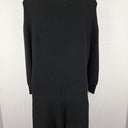 Second-Hand - Bohemian Oversized Crew Neck Ribbed Winter Midi Dress Size L - SwapUp