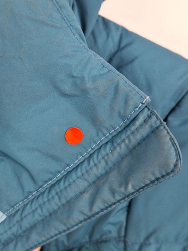 Second-Hand - Kathmandu Teal Longline Puffer Coat Size 8 - SwapUp