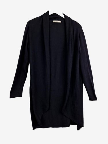 Sportscraft Deep Navy Waterfall Cardigan Size M