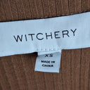 Second-Hand - Witchery Mocha High Neck Ribbed Maxi Dress Size XS - SwapUp