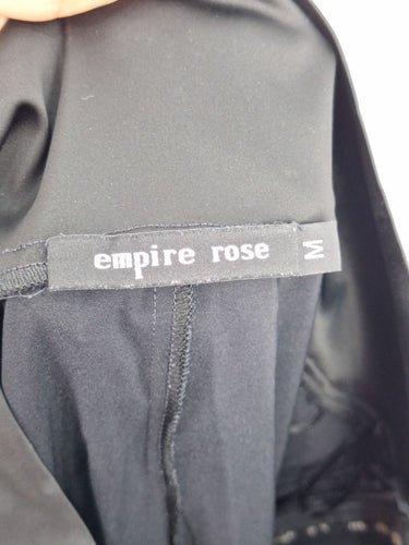 Second-Hand - Empire Rose Shimmer Leopard Slim Fit Pants Size M - SwapUp