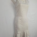Second-Hand - Kookai Soft Grey Marle Cross Back Mini Dress Size S - SwapUp