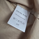 Second-Hand - Anine Bing Latte Split Front Shirt Size S - SwapUp