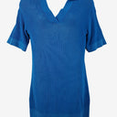 Second-Hand - Country Road Vibrant Blue Knit Mini Dress Size M - SwapUp