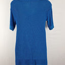 Second-Hand - Country Road Vibrant Blue Knit Mini Dress Size M - SwapUp