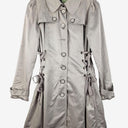 Second-Hand - Review 'Corset' Lace Up Slate Coat Size 10 - SwapUp