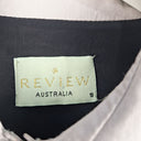 Second-Hand - Review 'Corset' Lace Up Slate Coat Size 10 - SwapUp