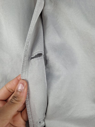 Second-Hand - Review 'Corset' Lace Up Slate Coat Size 10 - SwapUp