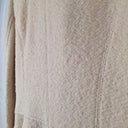 Second-Hand - Guess Vintage Wool Blend Cream Gold Buttons Coat Size S - SwapUp