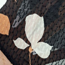 Second-Hand - Veronika Maine Semi Sheer Textured Leafy Blouse Size 6 - SwapUp