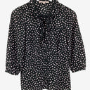 Second-Hand - Review Sweetheart Tie Neck Blouse Size 8 - SwapUp