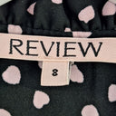 Second-Hand - Review Sweetheart Tie Neck Blouse Size 8 - SwapUp
