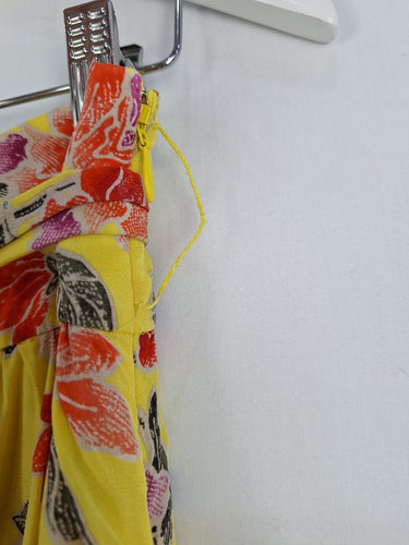Second-Hand - Joie Buttercup Silk Flutter Wrap Skirt Size 8 - SwapUp