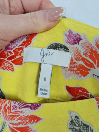 Second-Hand - Joie Buttercup Silk Flutter Wrap Skirt Size 8 - SwapUp