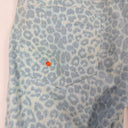 Second-Hand - Billabong Aquamarine Leopard Skinny Jeans Size 10 - SwapUp