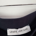 Second-Hand - LEGOE Navy Asymmetrical Pencil Style Skirt Size XS - SwapUp