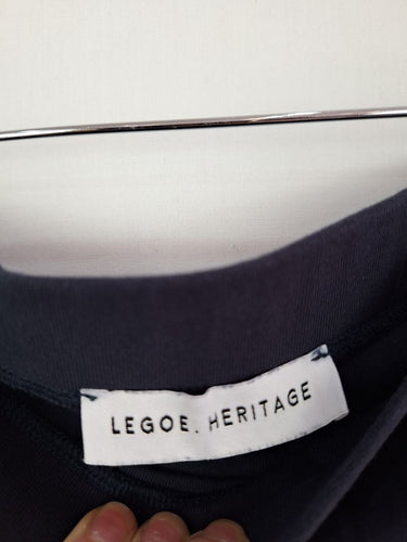 Second-Hand - LEGOE Navy Asymmetrical Pencil Style Skirt Size XS - SwapUp
