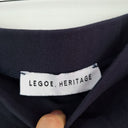 Second-Hand - LEGOE Navy Asymmetrical Pencil Style Skirt Size XS - SwapUp